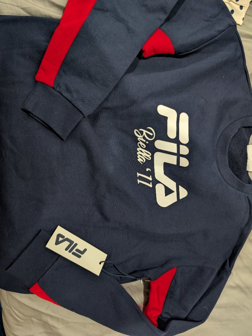 Fila Italia women's hoodie NWT large